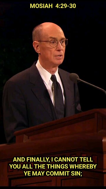 Mosiah 4:29-30 | Henry B. Eyring
