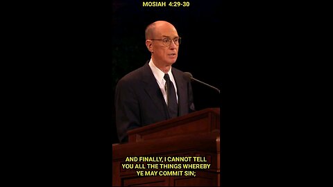 Mosiah 4:29-30 | Henry B. Eyring