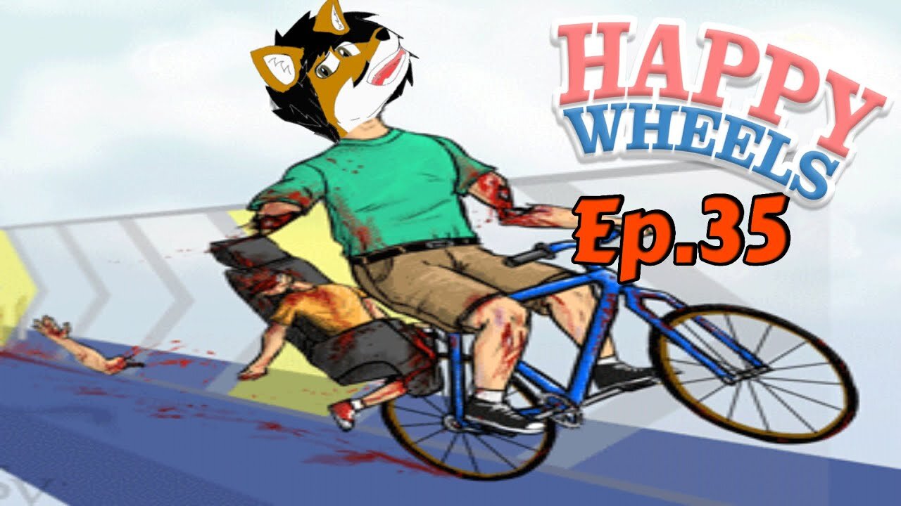 TailslyPlays Happy Wheels[Ep.35]some pedo took my child