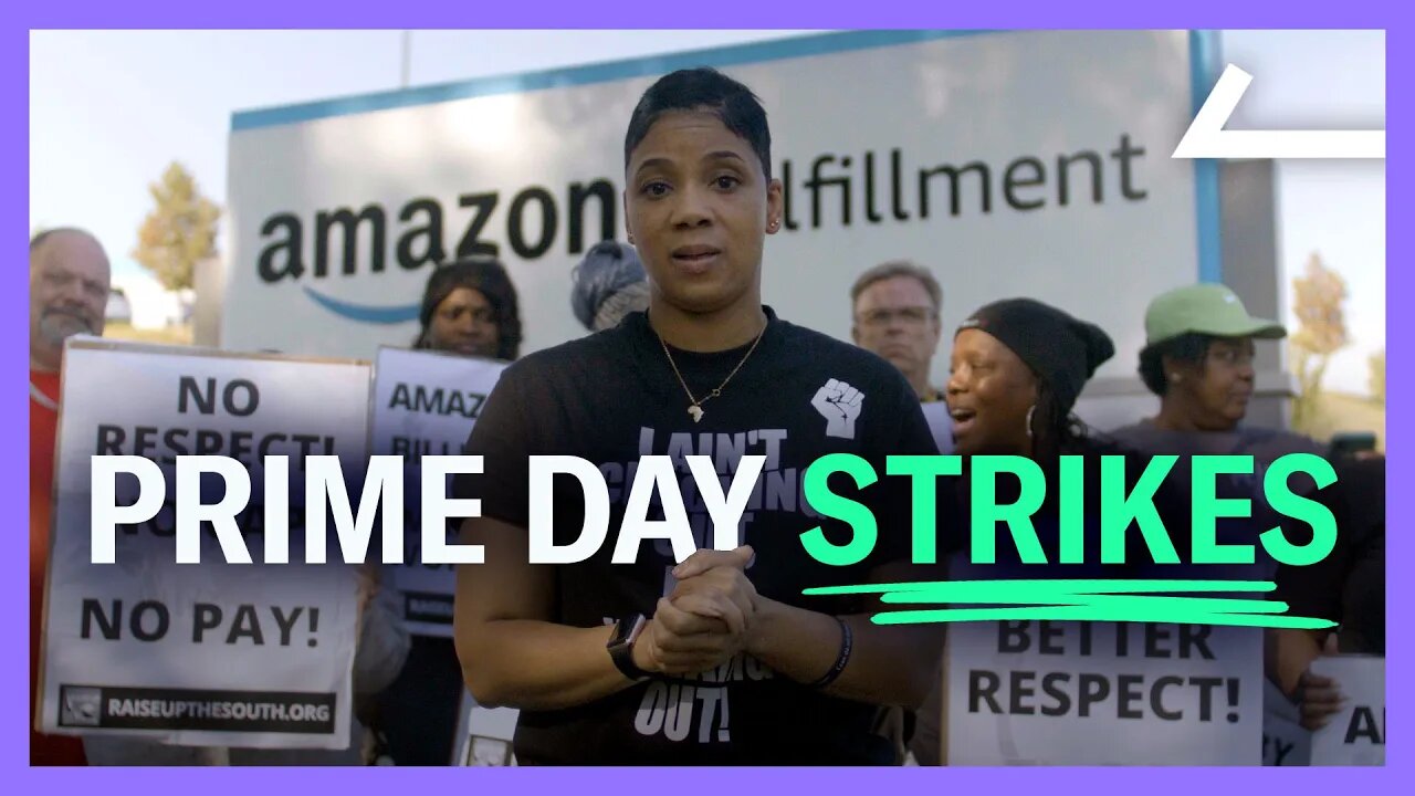 Amazon Workers At SIX Facilities Stage Mass Walkout