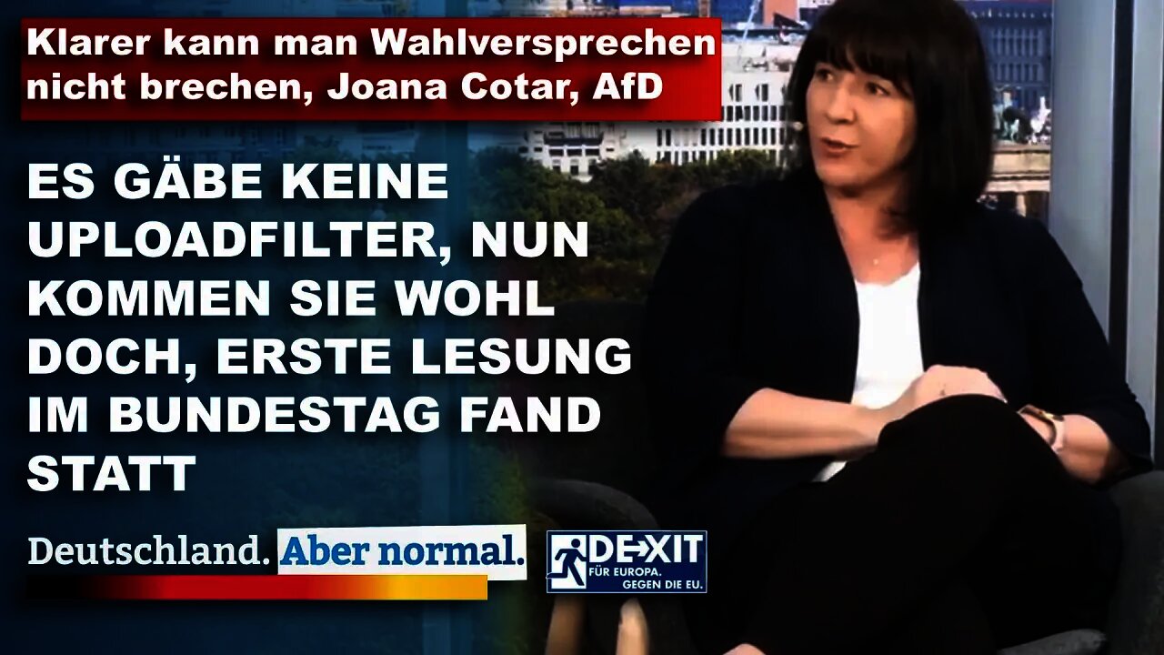 Klarer kann man Wahlversprechen nicht brechen Joana Cotar AfD