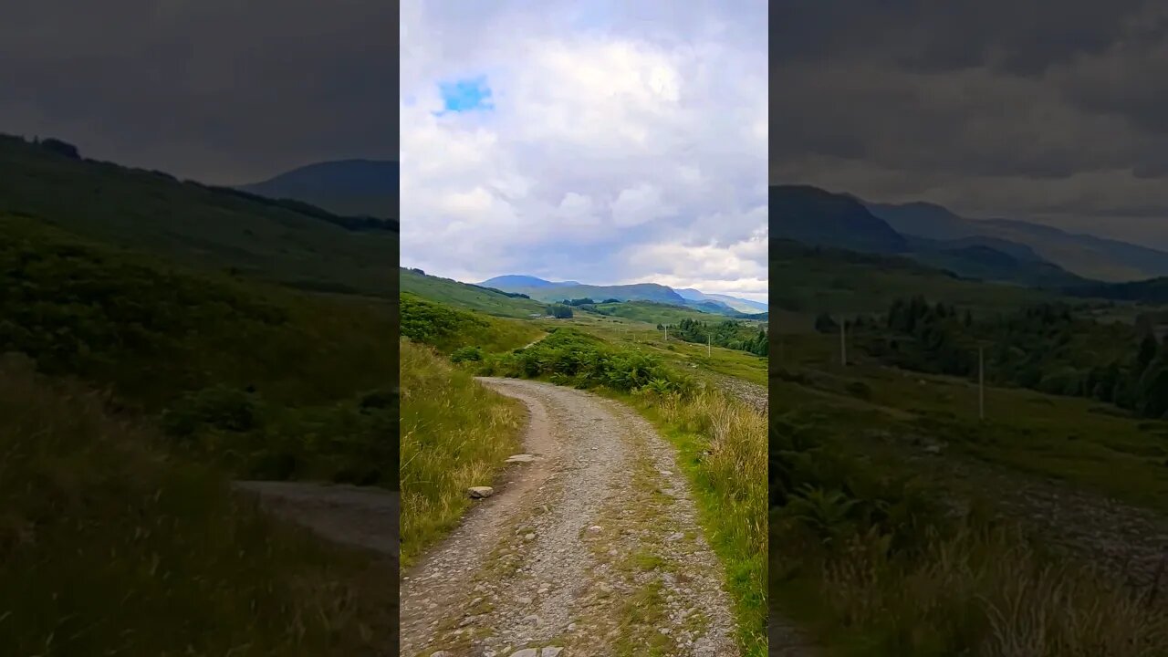 The path towards Crianlarich on The West Highland Way Scotland #westhighlandway