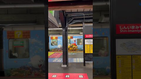 Super Nintendo World Japan train…😗💨😗💨 #nintendo #supermario #travel #short #shorts #bowser