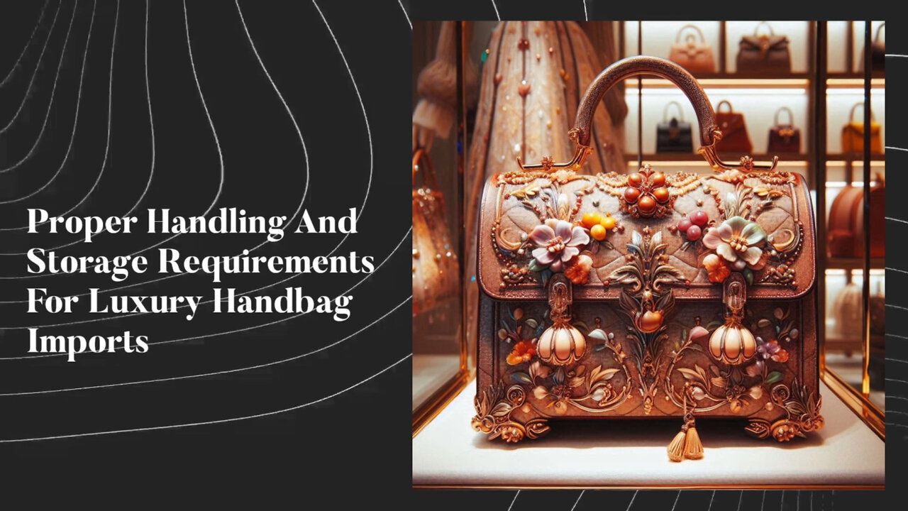 Title: Mastering the Art of Importing Luxury Handbags: The Key to Success!