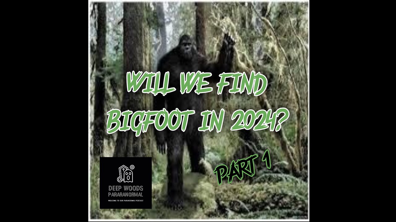 Will you find Bigfoot in 2024? Part 1.