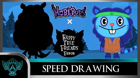 Speed Drawing: Happy Tree Friends Fanon - Stone | Mobebuds Style