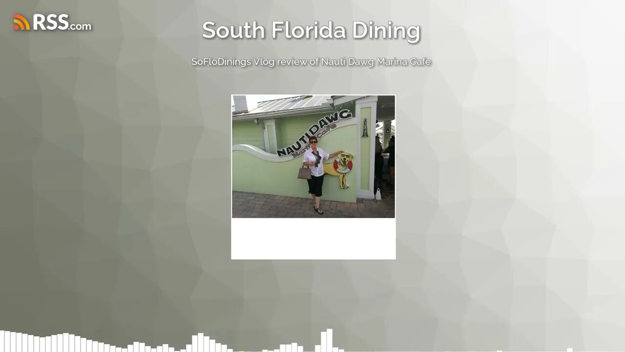 SoFloDinings Vlog review of Nauti Dawg Marina Cafe