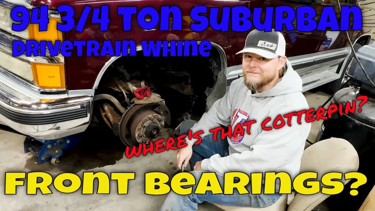 1994 Chevrolet 2500 Suburban Gets Front Wheel Bearings- Family Truckster Still Whining