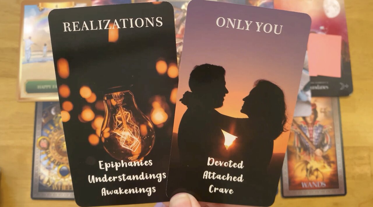 YOUR PERSON HAD A MAJOR REALIZATION ABOUT YOU! 😲 COLLECTIVE LOVE READING 🔮 (IN-DEPTH) TAROT READING