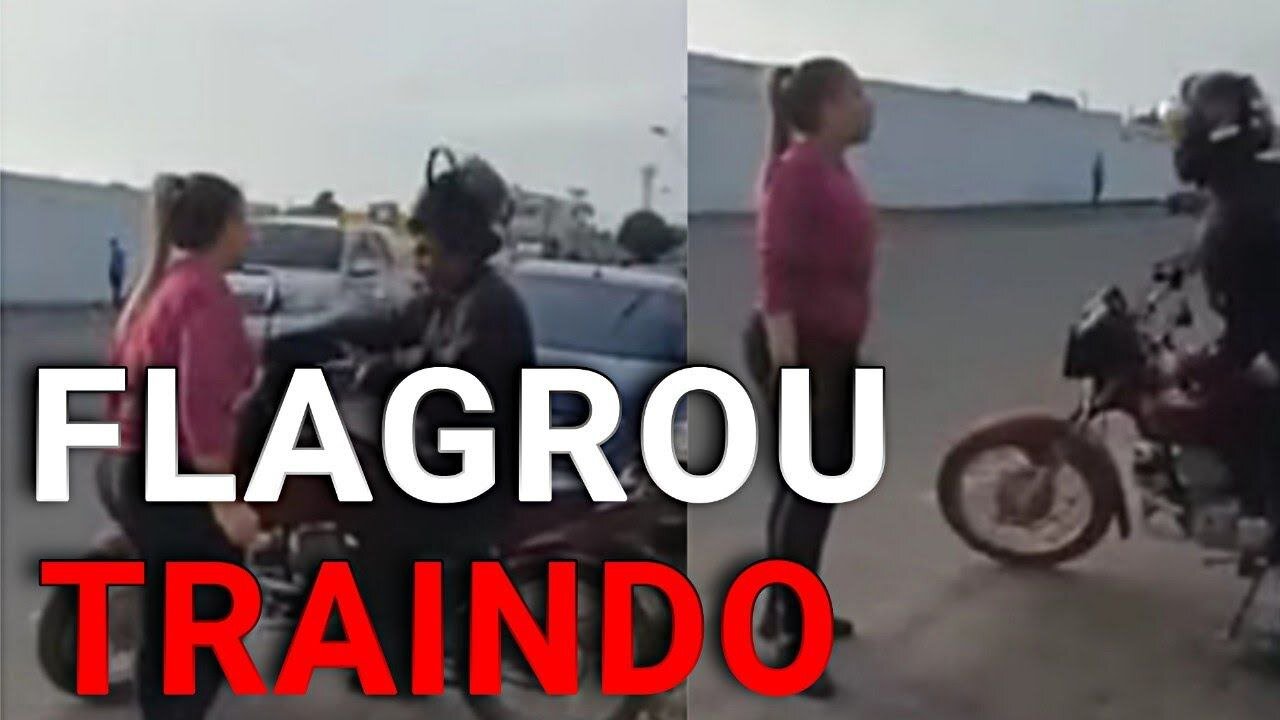 Mulher flagra marido com amante gastando dinheiro e fica revoltada: assista