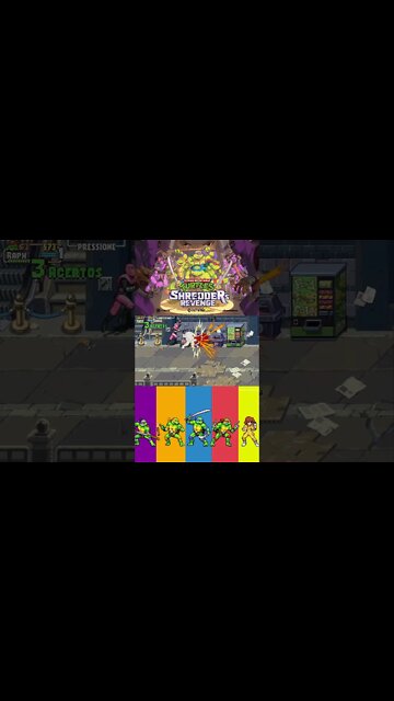 TARTARUGAS NINJAS SHORTS #25 - FASE 5