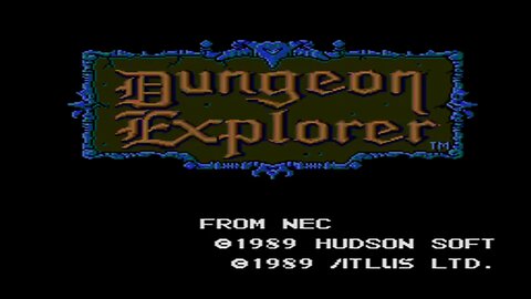 Dungeon Explorer (TG-16) 1/2