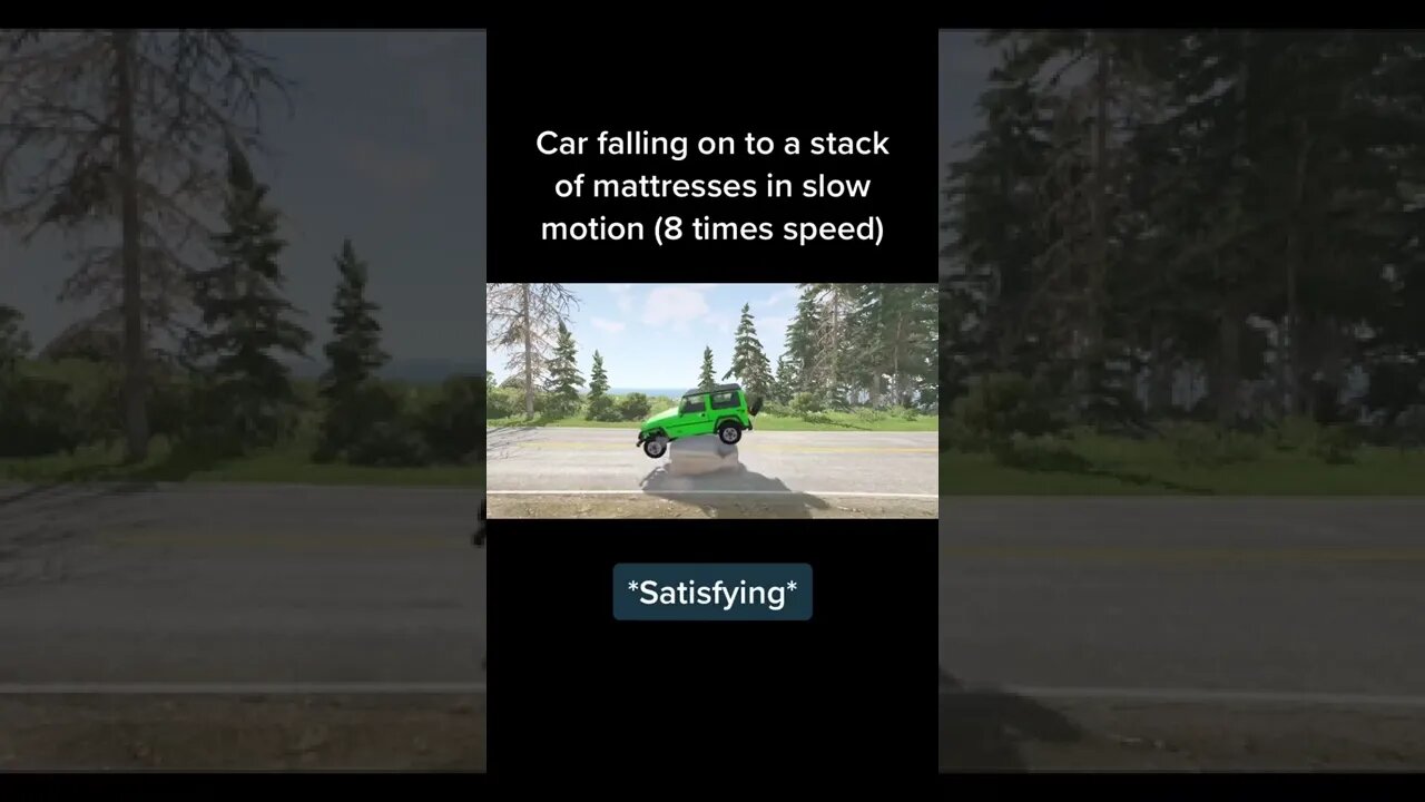 on the mattress / BeamNG DRIVE