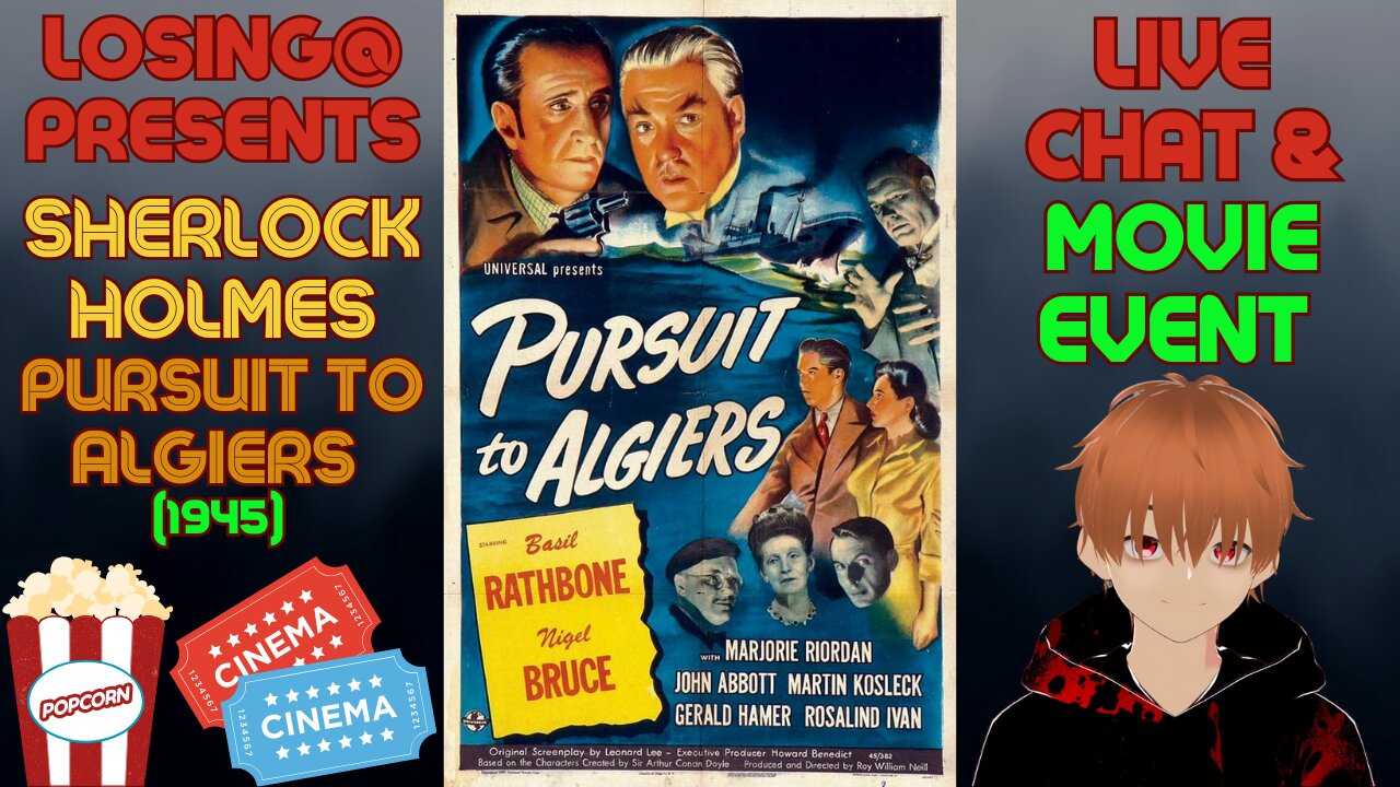 🕵️‍♂️🚢 Sherlock Holmes in Pursuit to Algiers (1945) 🎥🔍 | Movie Sign!!!