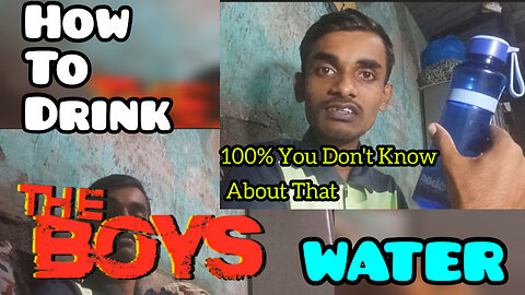 🤪How To Drink Water Properly 🤪🤣You Don't Know About That🤪💯😃😃