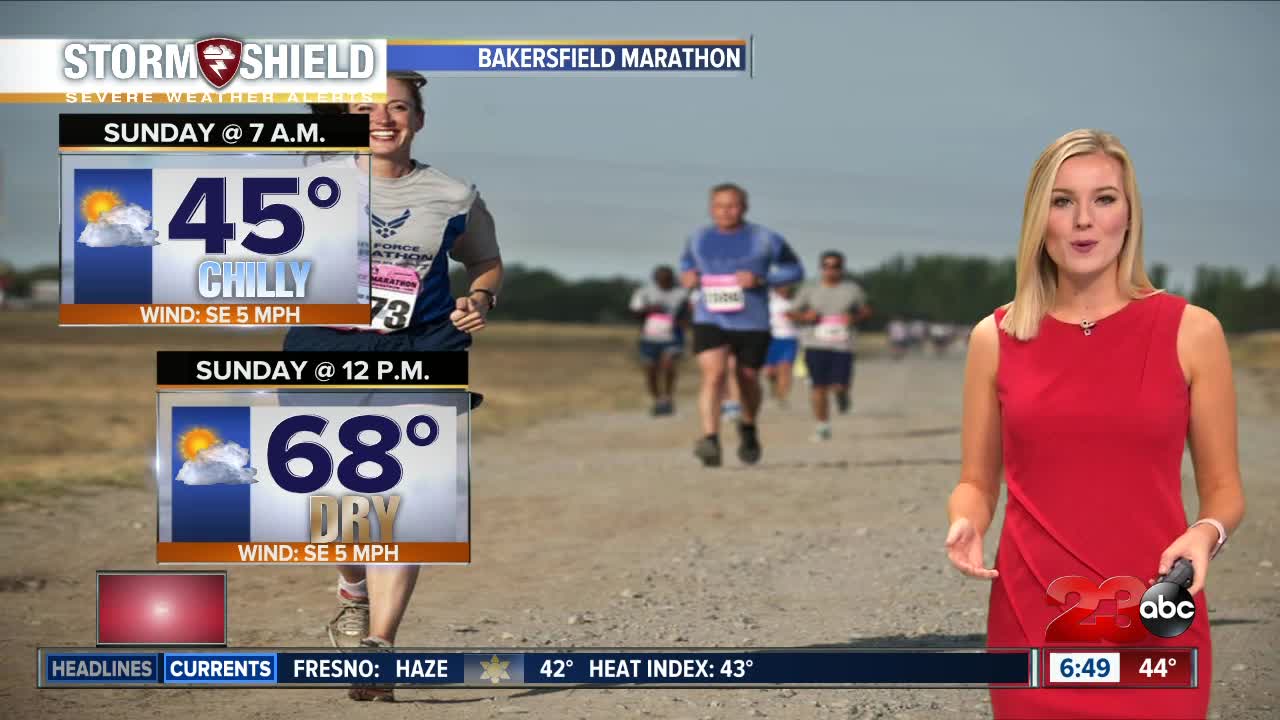 Friday morning forecast