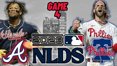 Atlanta Braves vs Philadelphia Phillies Live Reaction | MLB Play by Play | Braves vs Phillies | NLDS