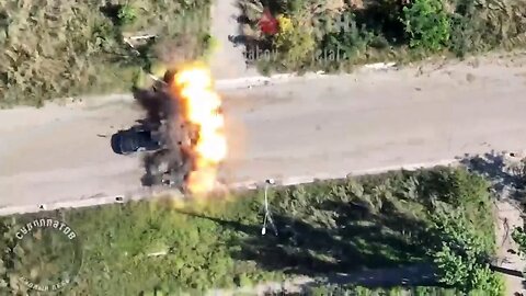 Russia's Sudoplatov FPV drone crew hit a tank & two pickups