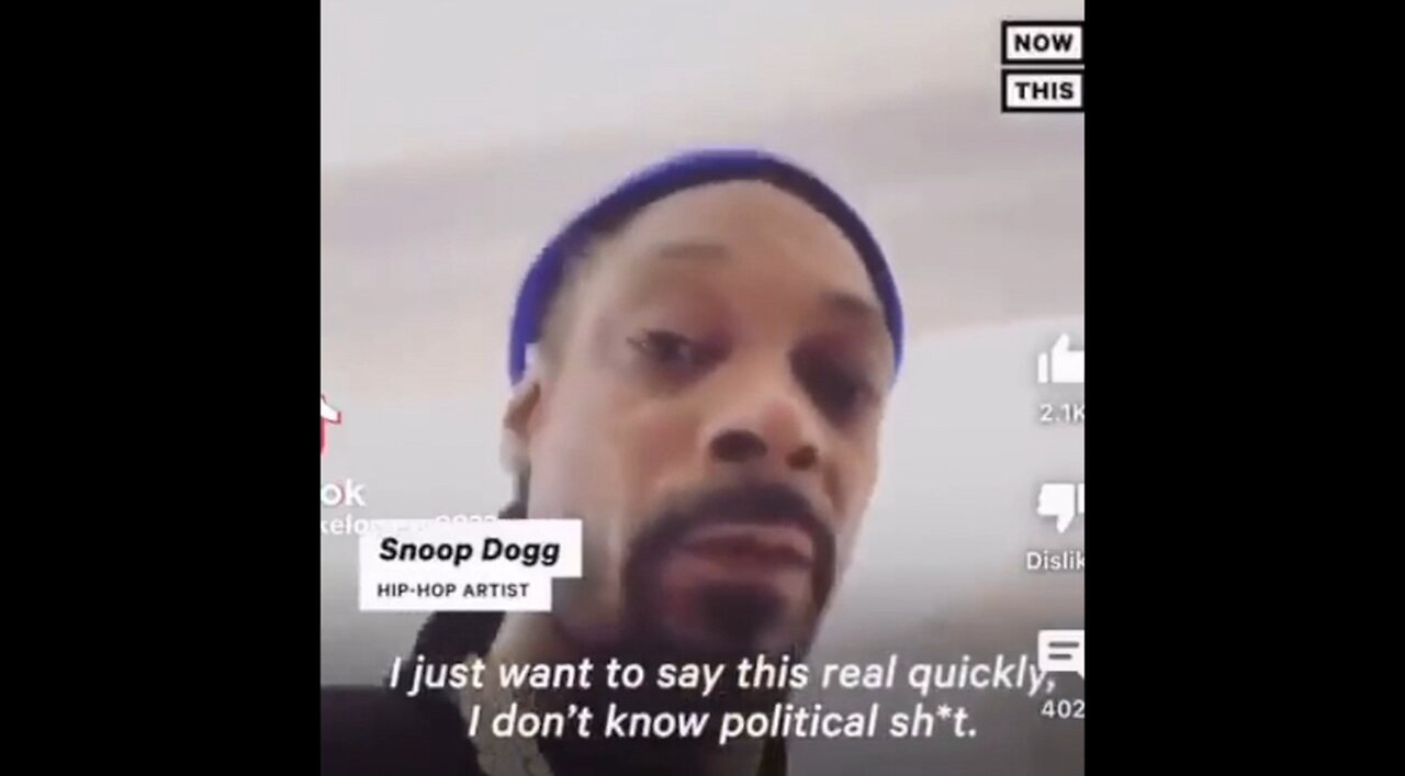 Snoop Dogg thinks he can take on Donald Trump