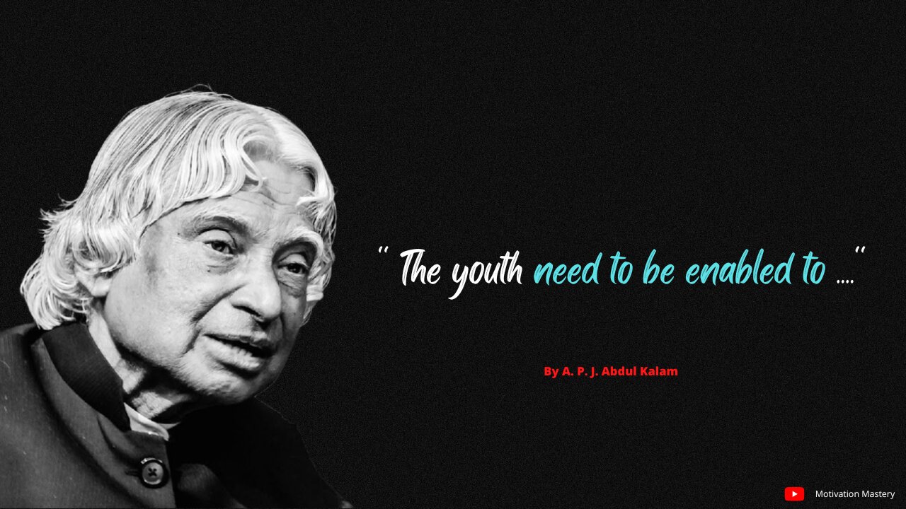 Apj Abdul Kalam Most Inspirational Speech || Motivational Quotes || Motivation For Success