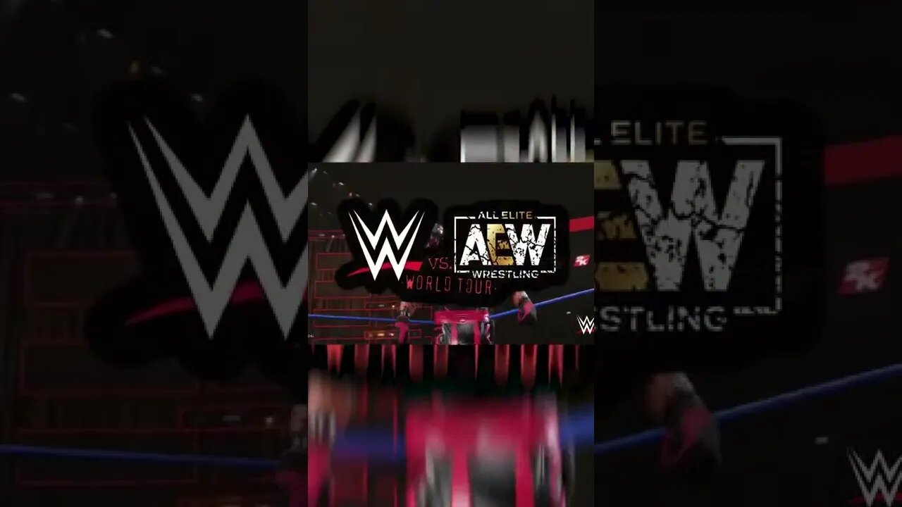 WWE VS AEW: WORLD TOUR | SMACKDOWN EPISODE 1 #short