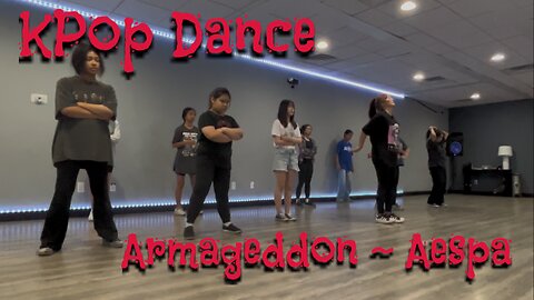 KPop Daqnce Class Las Vegas Armageddon by Aespa