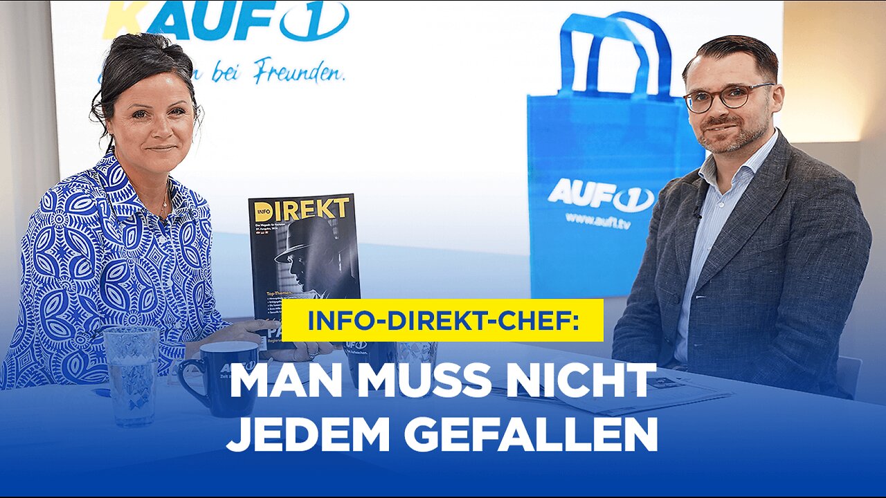 „Info-DIREKT“-Chef Scharfmüller Man muss nicht jedem gefallen