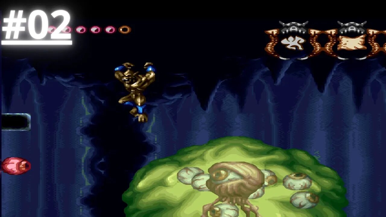 Enfrentando o Boss Ovnunu (Demon's Crest Snes) EP:02