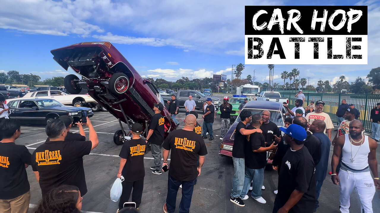 Car Hop Battle at Impalas Lowrider Super Show in Orange County