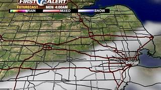 A pleasant and less humid Sunday