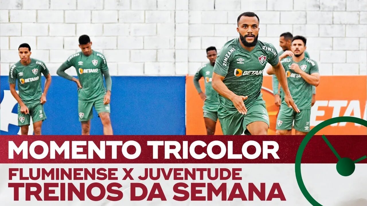 FLUMINENSE PRONTO PRA ENFRENTAR O JUVENTUDE E SAMUEL XAVIER AVISA: “NA NOSSA CASA, TEMOS QUE VENCER”