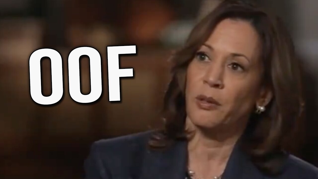 Kamala just got CAUGHT in a HUGE LIE during last night's DISASTER of an interview