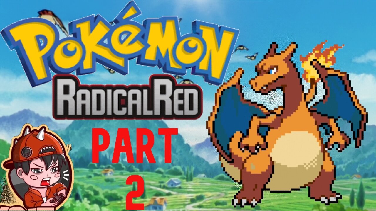 Pokemon Radical Red Playthrough | Part 2 | Getting Closer To Facing Brock!