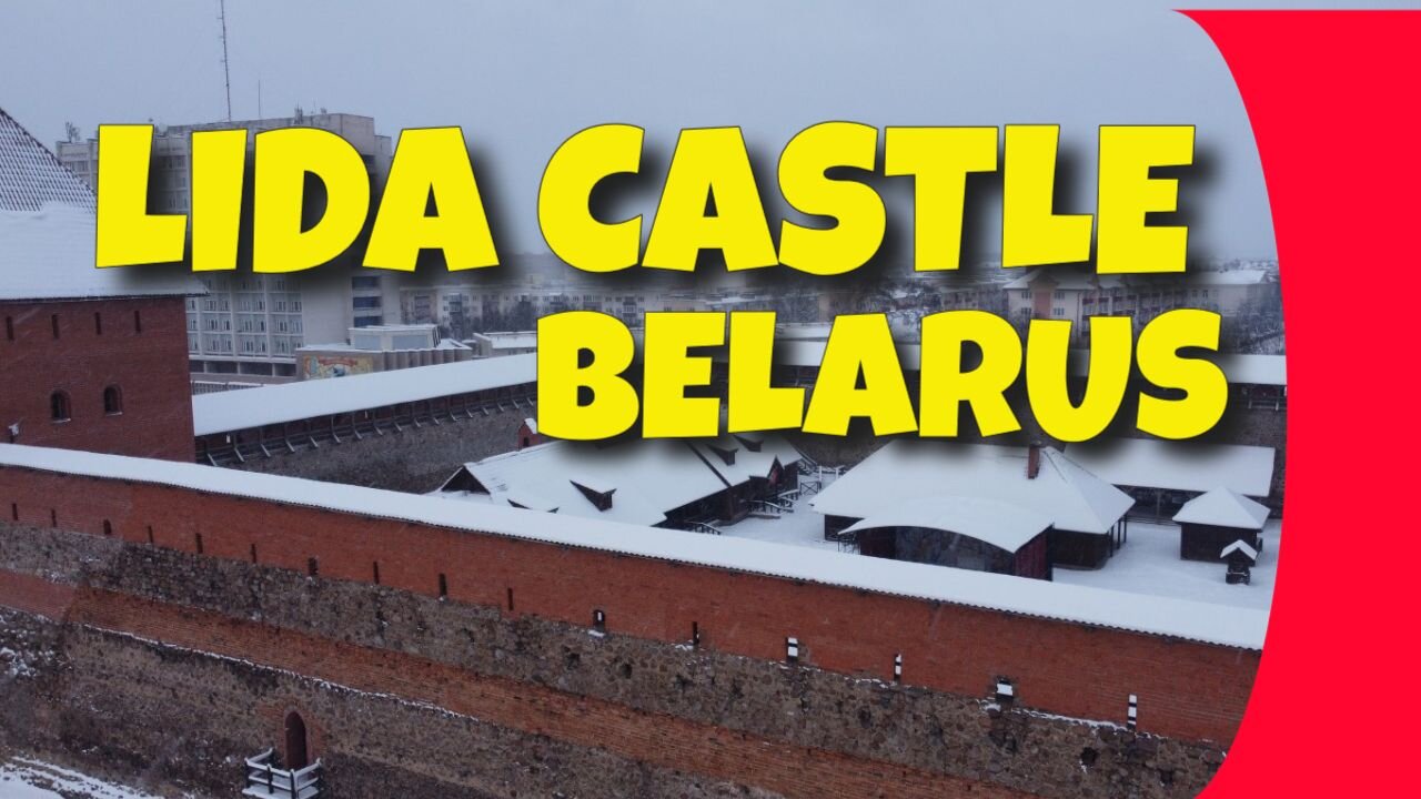 LIDA CASTLE, BELARUS - 15TH JANUARY 2021