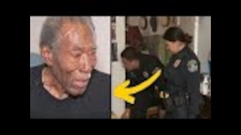 Elderly Veteran Calls 911, Then Lady Cop Arrives And Notices His Kitchen