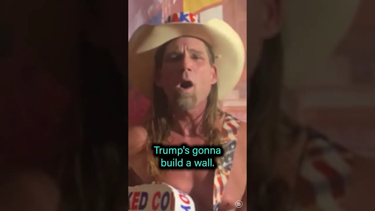 Naked Cowboy Performs VIRAL Trump Song