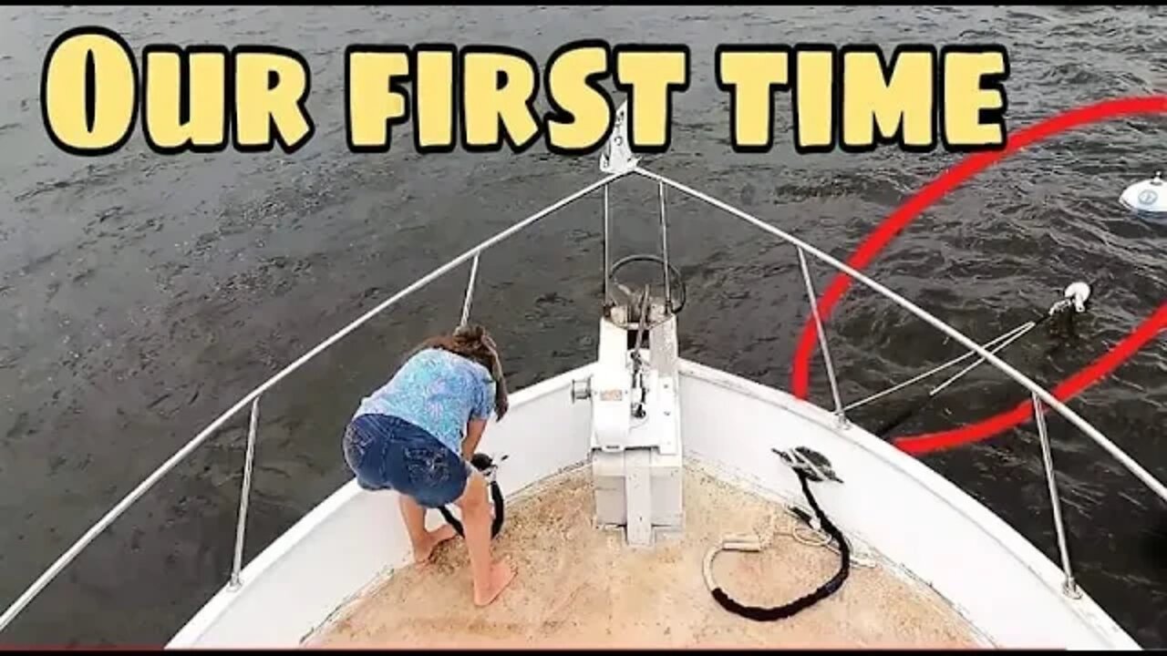 Catching a Mooring Ball in Stuart Fl, Ep 139