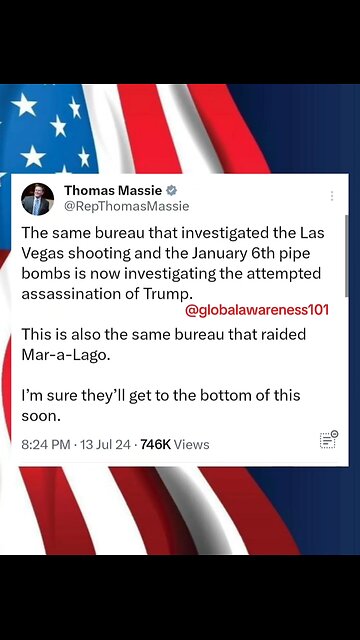 Rep Thomas Massie is right on point.