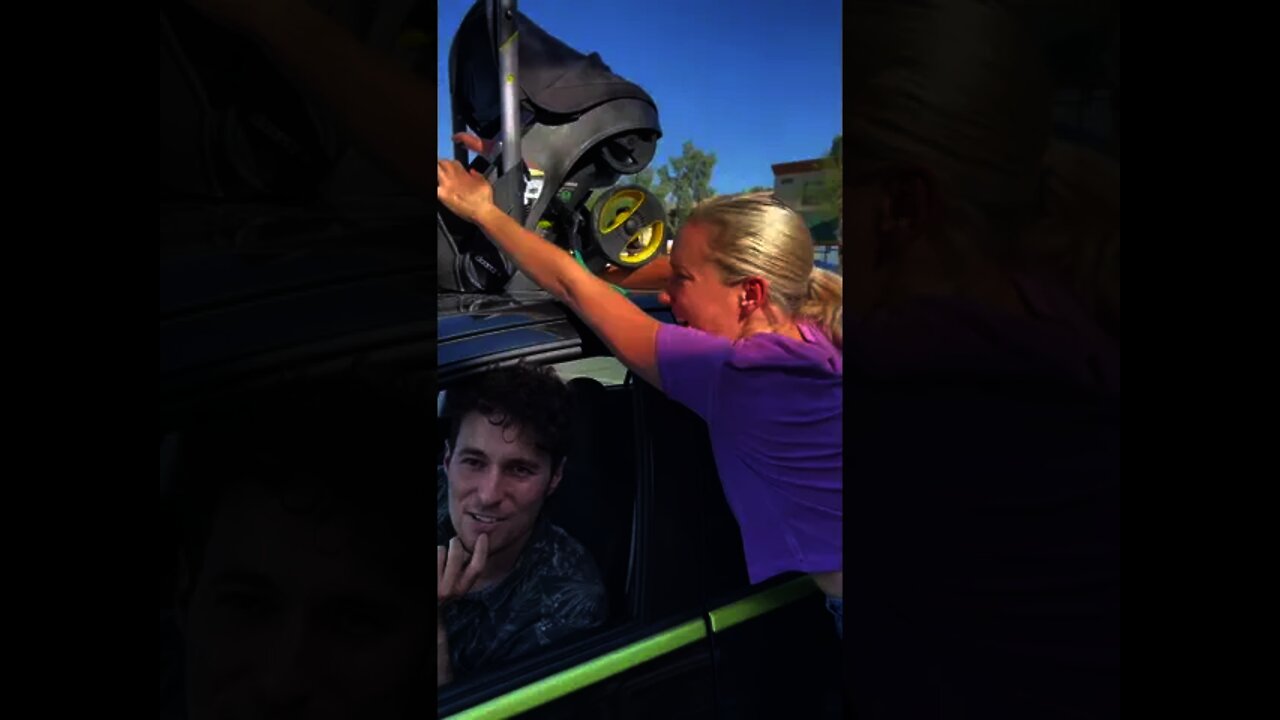 When she BLOCKS HIS CAR!!! 😱👶 For Entertainment Purposes