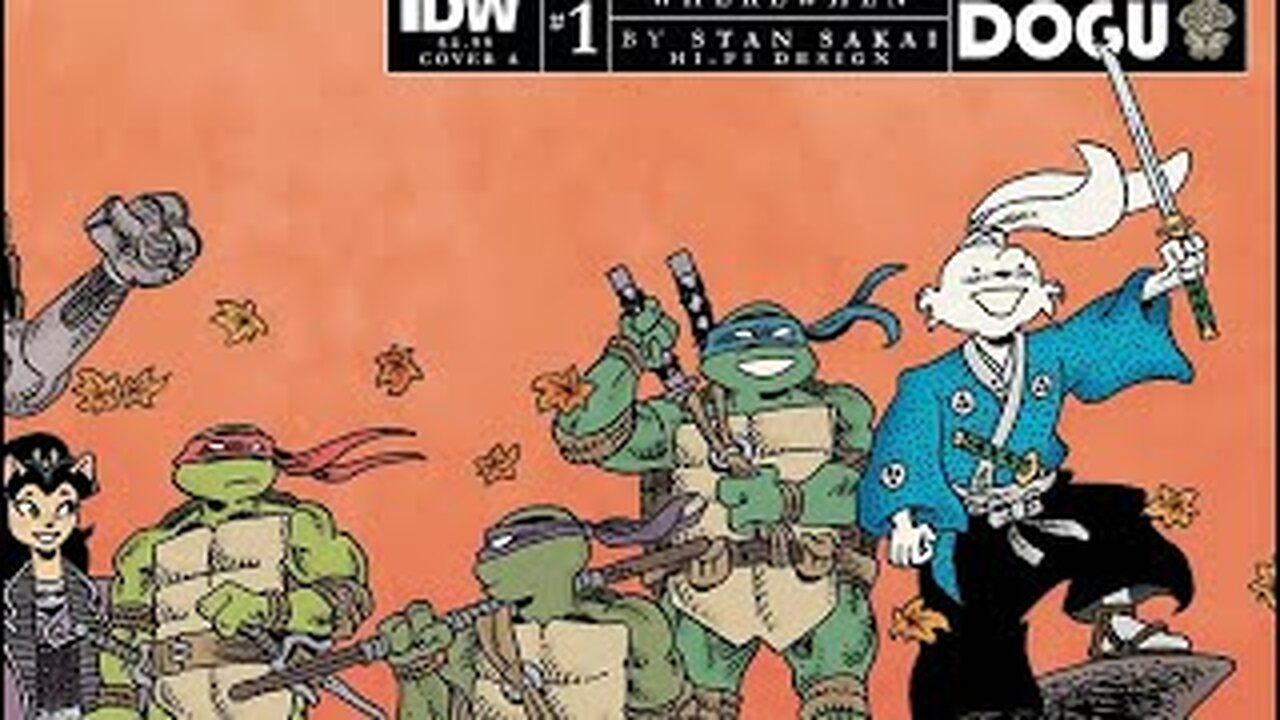 J LYNO X TOXIC USAGI WHERE WHEN ISSUE 1 review @nerdcultureistoxic9239 #tmnt #usagiyojimbo