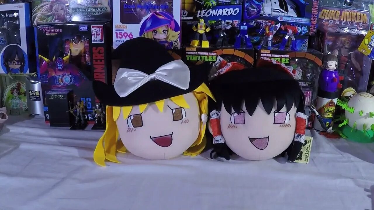 Yukkuri Reimu and Marisa unboxing