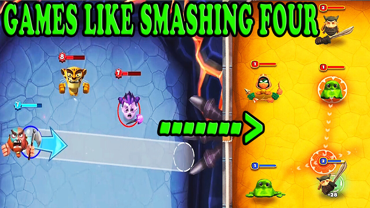 4 Games Like Smashing Four | Android iOS + 1 in Description