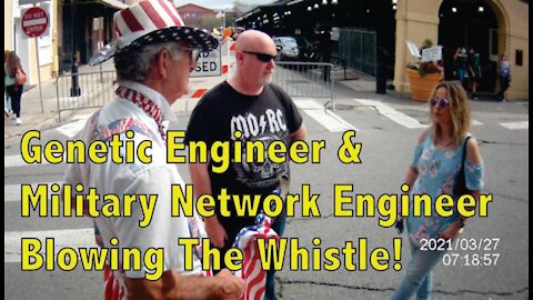 Genetic Engineer & Military Network Engineer Blowing the Whistle!