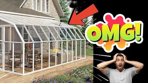 Rion HG7620 Canopia Sun Room Review | 8' x 20' White Outdoor Sun Room for All Seasons
