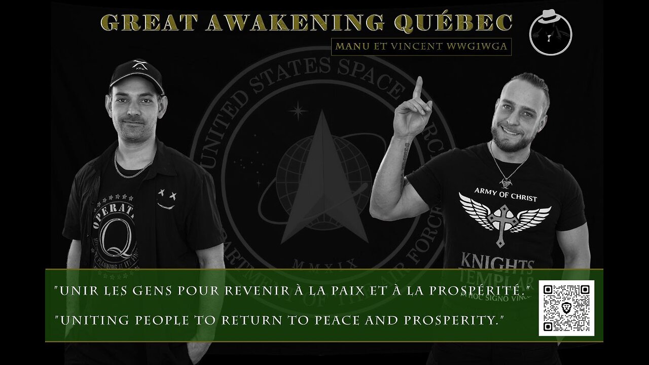 #22 Great Awakening Québec Podcast 12 Août 2024