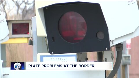 Problems with new Ontario license plates at the border