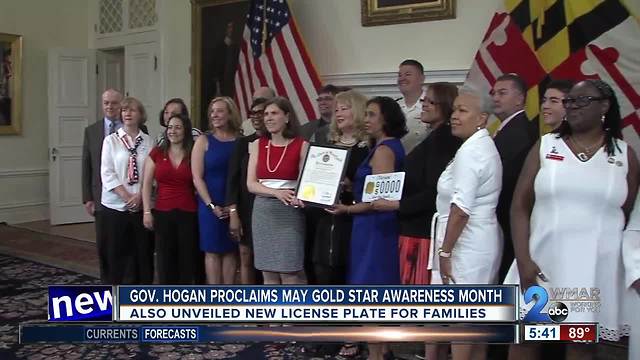 Governor Hogan honors Gold Star families in Annapolis