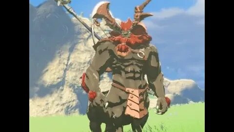 The Legend of Zelda Tears of the Kingdom Lynel World Boss Battle