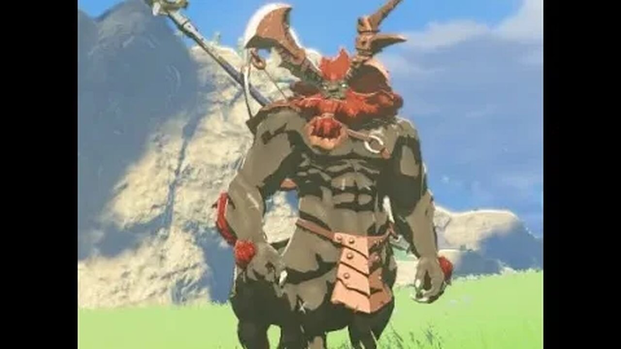 The Legend of Zelda Tears of the Kingdom Lynel World Boss Battle