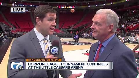 Horizon League tournament continues at Little Caesars Arena